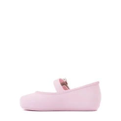 Mini Melissa Soft Ballerina Flat - Toddler / Little Kid - Pink
