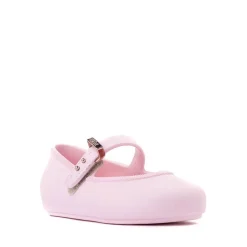 Mini Melissa Soft Ballerina Flat - Toddler / Little Kid - Pink