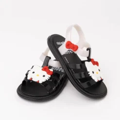 Mini Melissa x Hello Kitty® & Friends Hip Sandal - Toddler - Black / White