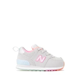 New Balance 574 Athletic Shoe - Baby / Toddler - Grey / Multicolor