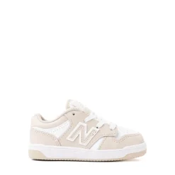 New Balance 480 Athletic Shoe - Baby / Toddler - Timberwolf / White