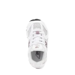 New Balance 530 Athletic Shoe - Baby / Toddler - White / Dark Wine