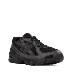 New Balance 740 Athletic Shoe - Big Kid - Black Cement / Black