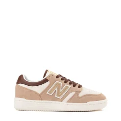 New Balance 480 Athletic Shoe - Big Kid - Flat Taupe / Rich Oak