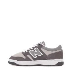 New Balance 480 Athletic Shoe - Big Kid - Grey / White