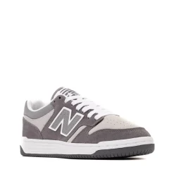 New Balance 480 Athletic Shoe - Big Kid - Grey / White