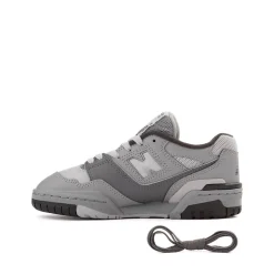 New Balance 550 Athletic Shoe - Big Kid - Raincloud / Slate Grey