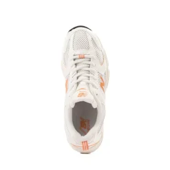 New Balance 530 Athletic Shoe - Big Kid - Sea Salt / Peach Nectar