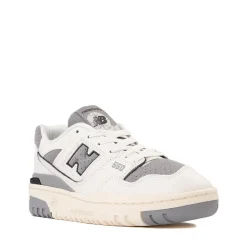 New Balance 550 Athletic Shoe - Big Kid - Sea Salt / Slate Grey