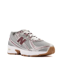 New Balance 740 Athletic Shoe - Big Kid - Silver Metallic / Burgundy