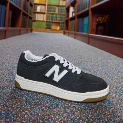 New Balance 480 Athletic Shoe - Big Kid - White / Black