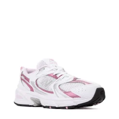 New Balance 530 Athletic Shoe - Big Kid - White / Pink