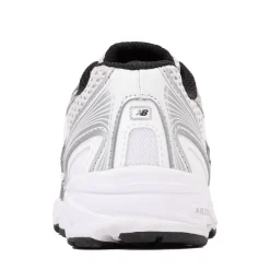 New Balance 740 Athletic Shoe - Big Kid - White / Silver Metallic / Black