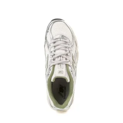 New Balance 740 Athletic Shoe - Big Kid - White / Silver Metallic / Oregano
