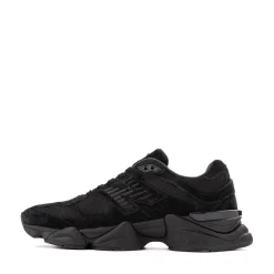 New Balance 9060 Athletic Shoe - Black / Black / Steel