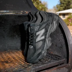New Balance 9060 Athletic Shoe - Black / Black / Steel