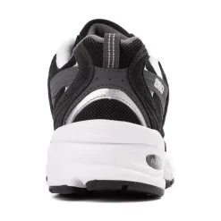 New Balance 530 Athletic Shoe - Black / Magnet / Silver Metallic