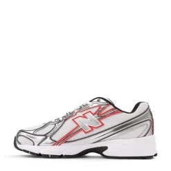 New Balance 740 Athletic Shoe - Grey / Firecracker