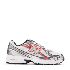 New Balance 740 Athletic Shoe - Grey / Firecracker