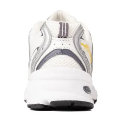 New Balance 530 Athletic Shoe - Grey / Off White / Yellow