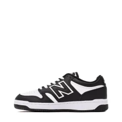 New Balance 480 Athletic Shoe - Little Kid - Black and White