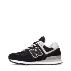New Balance 574 Athletic Shoe - Little Kid - Black / White