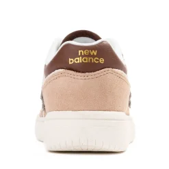 New Balance 480 Athletic Shoe - Little Kid - Flat Taupe / Rich Oak