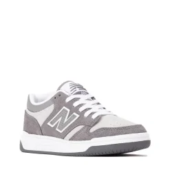 New Balance 480 Athletic Shoe - Little Kid - Grey / White