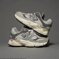 New Balance 9060 Athletic Shoe - Little Kid - Raincloud / Castlerock