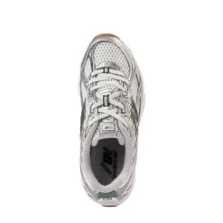 New Balance 740 Athletic Shoe - Little Kid - Silver Metallic / Alpine Green