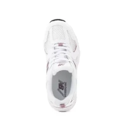 New Balance 530 Athletic Shoe - Little Kid - White / Dark Wine