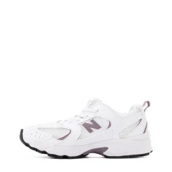 New Balance 530 Athletic Shoe - Little Kid - White / Dark Wine