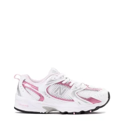 New Balance 530 Athletic Shoe - Little Kid - White / Pink