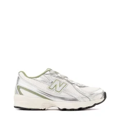 New Balance 740 Athletic Shoe - Little Kid - White / Silver Metallic / Oregano