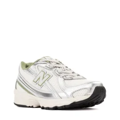 New Balance 740 Athletic Shoe - Little Kid - White / Silver Metallic / Oregano