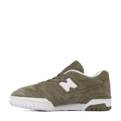 New Balance 550 Athletic Shoe - Olivine / White