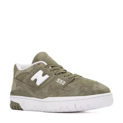 New Balance 550 Athletic Shoe - Olivine / White