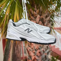 New Balance 740 Athletic Shoe - White / Black / Silver
