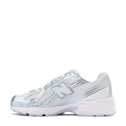 New Balance 740 Athletic Shoe - White / Light Blue Metallic