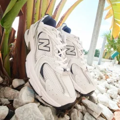 New Balance 530 Athletic Shoe - White / Natural Indigo