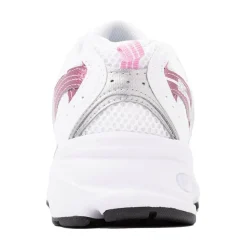 New Balance 530 Athletic Shoe - White / Pink Sugar