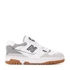 New Balance 550 Athletic Shoe - White / Slate Grey / Brighton Grey