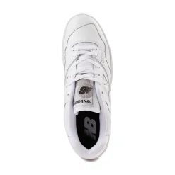 New Balance 550 Athletic Shoe - White / White