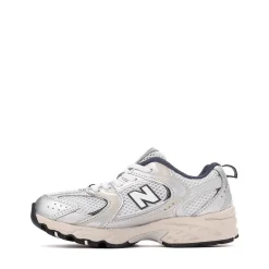 New Balance 530 Bungee Athletic Shoe - Little Kid - Summer Fog / Nimbus Cloud / NB Navy