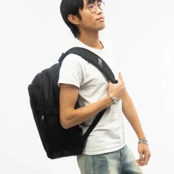 New Balance Logo Backpack - Black