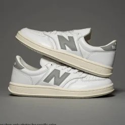 New Balance T500 Athletic Shoe - NB 103 White / Slate Grey