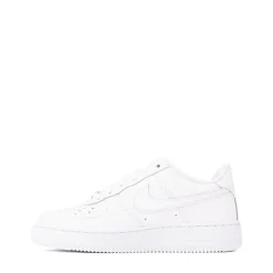 Nike Air Force 1 LE Athletic Shoe - Big Kid - White / White
