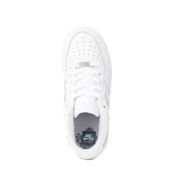 Nike Air Force 1 LE Athletic Shoe - Big Kid - White / White