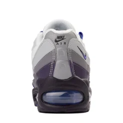 Nike Air Max 95 Athletic Shoe - Big Kid - Photon Dust / Sapphire-Dark Raisin