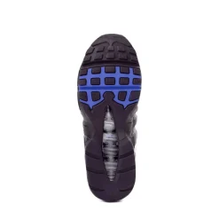 Nike Air Max 95 Athletic Shoe - Big Kid - Photon Dust / Sapphire-Dark Raisin
